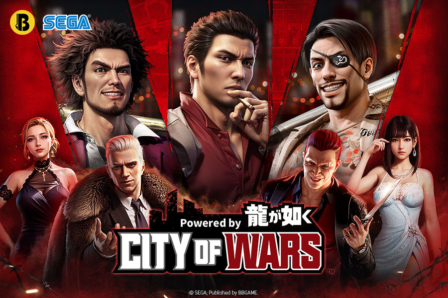 City of Wars 龍が如く 公式ライセンスのキービジュアル|Google Play公式