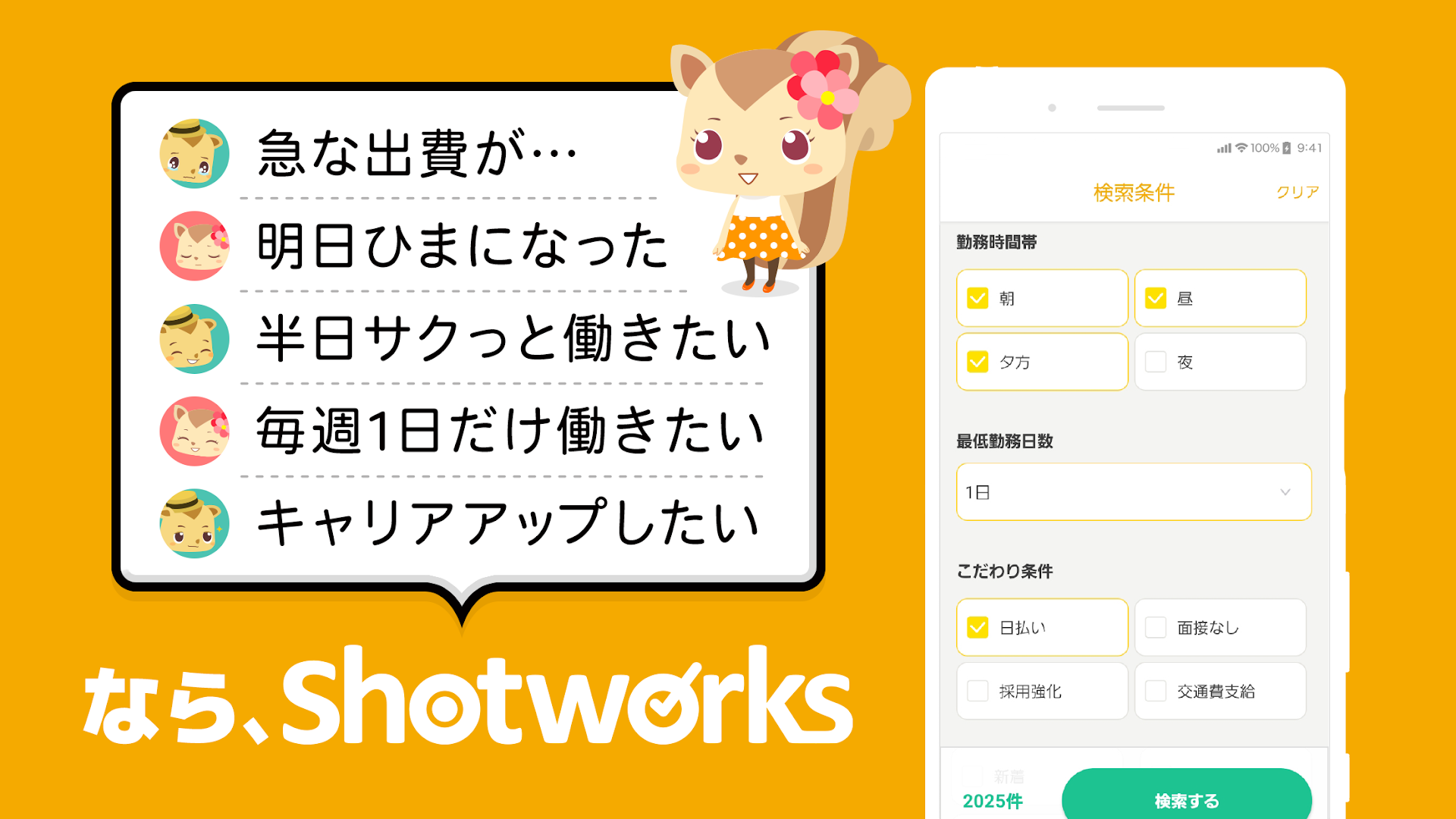 ショットワークス 通知
