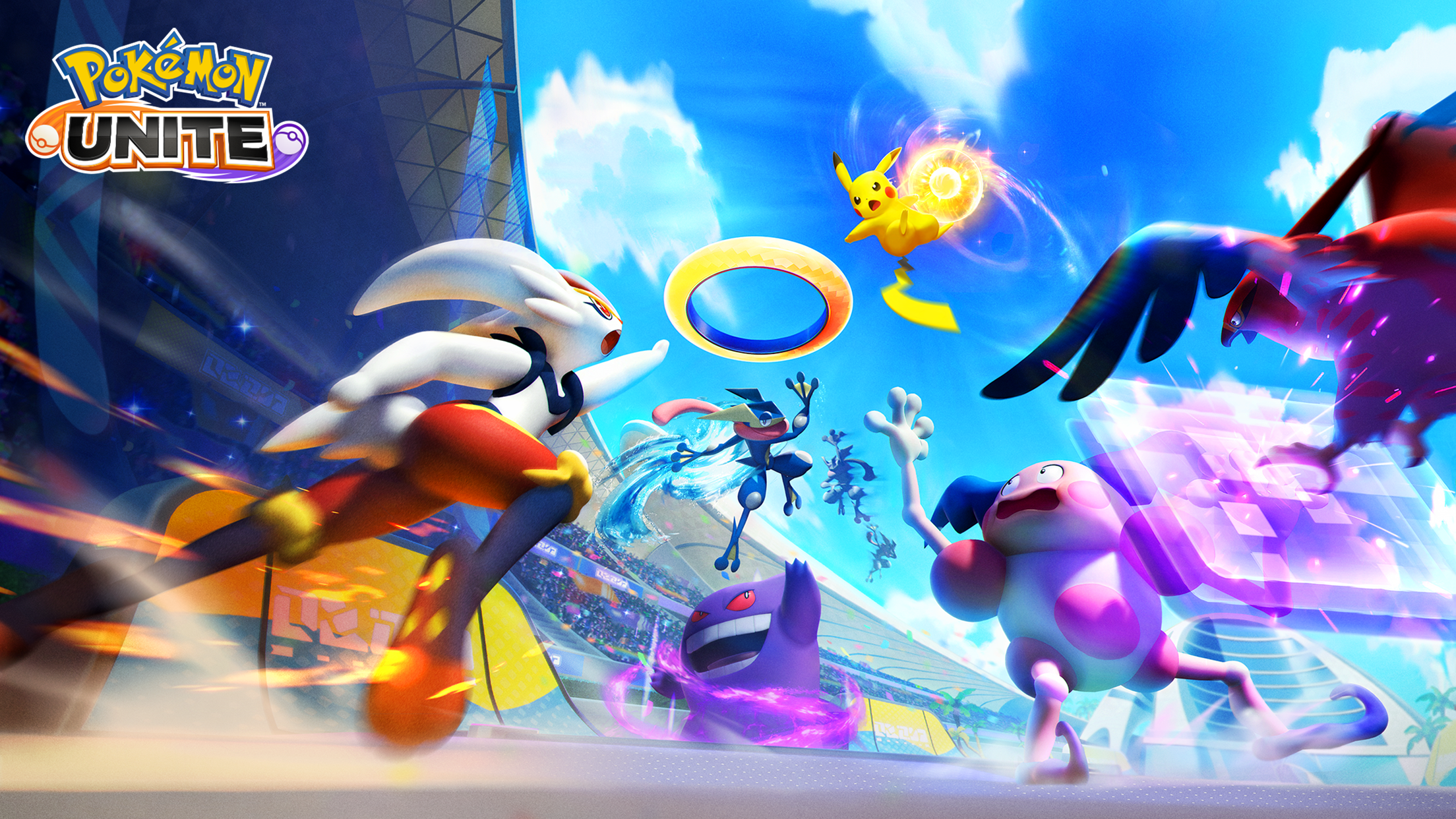 Pokemon UNITE キービジュアル｜App Store公式