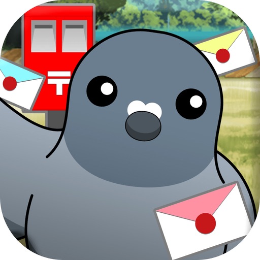 ハト郵便局 アイコン｜公式