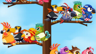 鳥の分類 カラーパズル アイコン｜公式