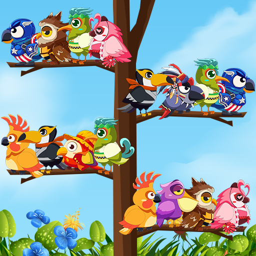 鳥の分類 カラーパズル アイコン｜公式