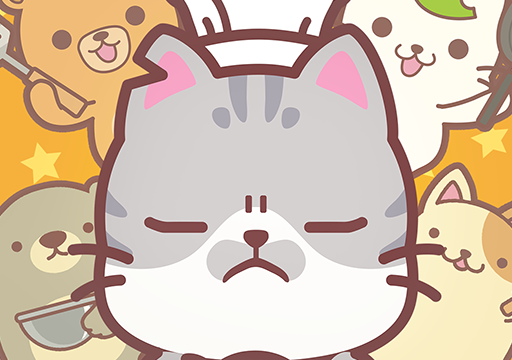 ねこのカフェ てんさいねこシェフ アイコン｜公式