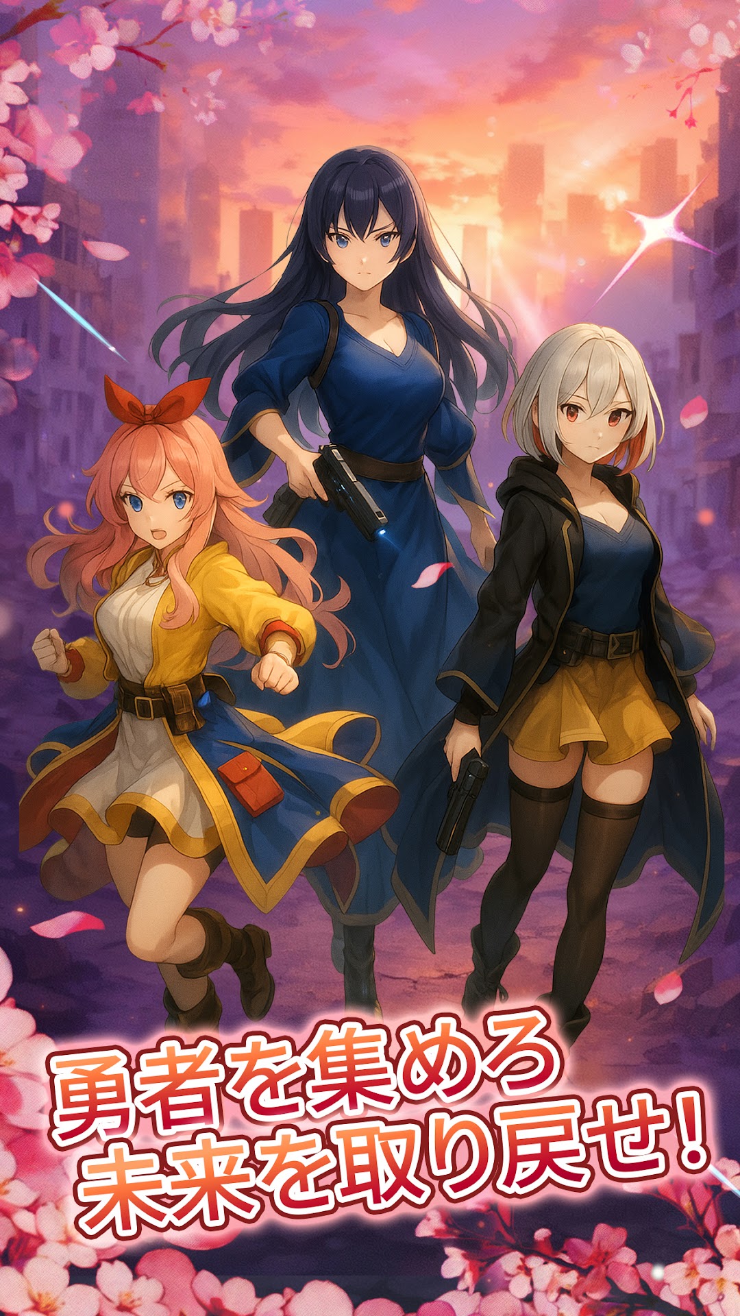 Idle Outpostのヒーロー|仲間のヒーローを集めて戦力にする場面